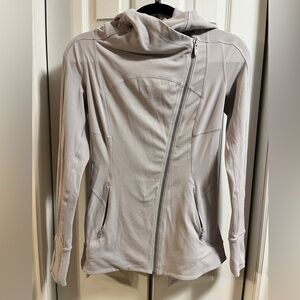 Lululemon Every Journey Hoodie Moonwalk Nulu Zip-Up Asymmetrical 4